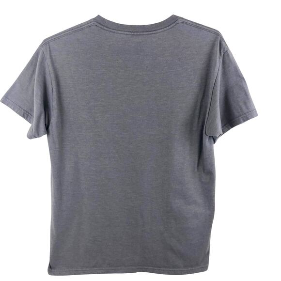 O’Neill Gray with Blue Graphic Print on Front T Shirt Medium Modern Fit - Picture 9 of 16